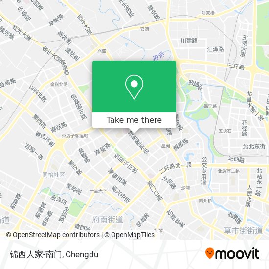 锦西人家-南门 map