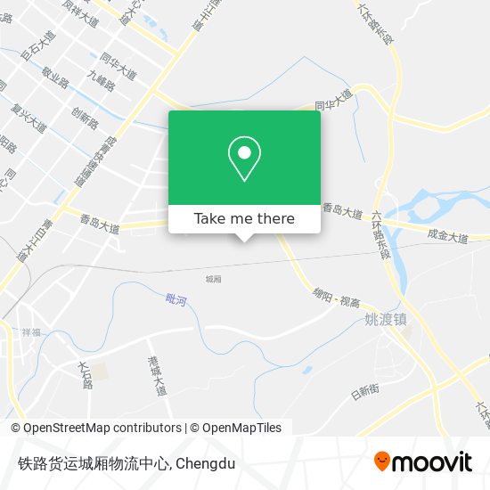 铁路货运城厢物流中心 map