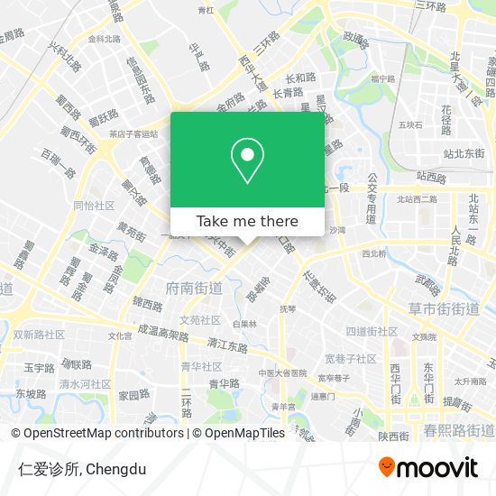 仁爱诊所 map
