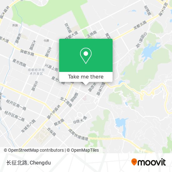 长征北路 map
