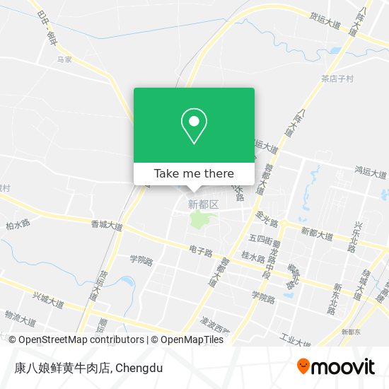 康八娘鲜黄牛肉店 map