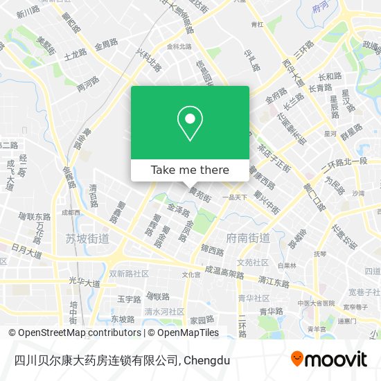四川贝尔康大药房连锁有限公司 map