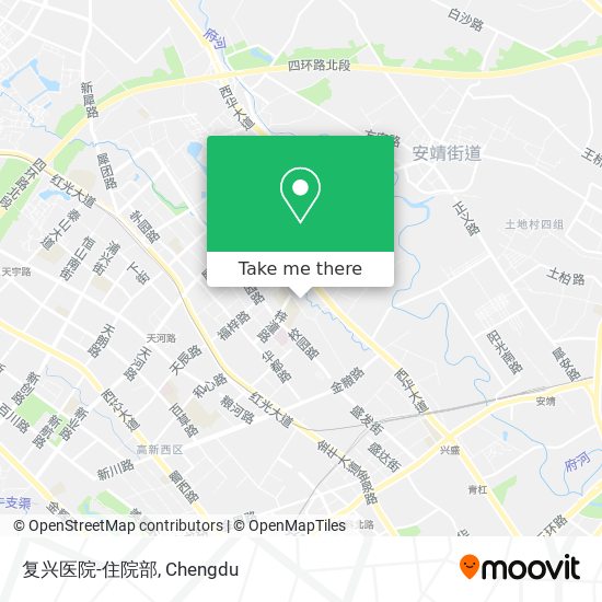 复兴医院-住院部 map