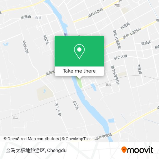 金马太极地旅游区 map