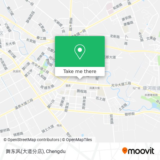 舞东风(大道分店) map
