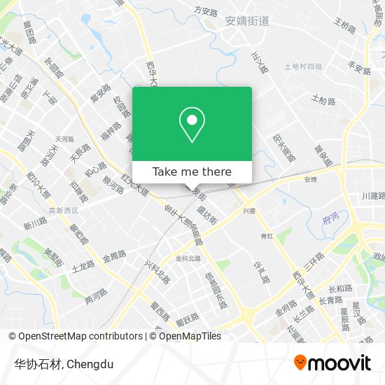 华协石材 map
