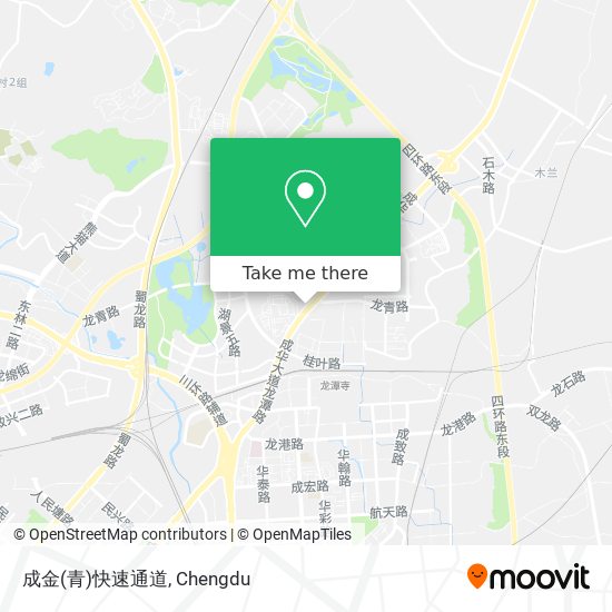 成金(青)快速通道 map