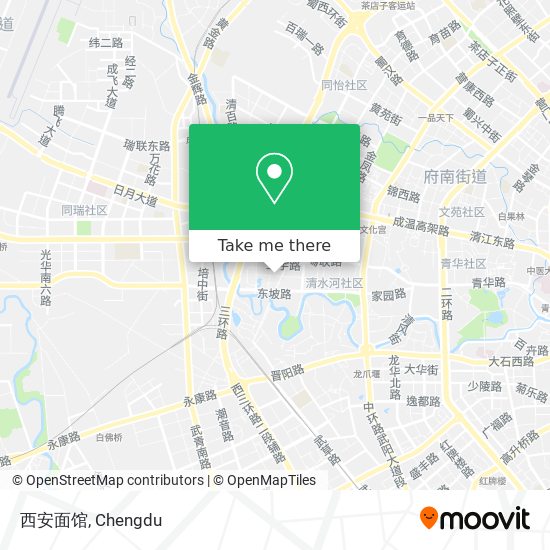 西安面馆 map
