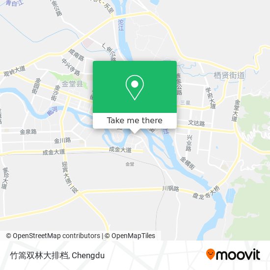 竹篙双林大排档 map