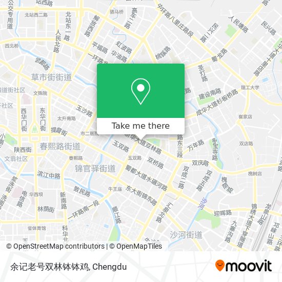 余记老号双林钵钵鸡 map