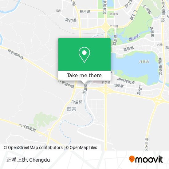 正溪上街 map