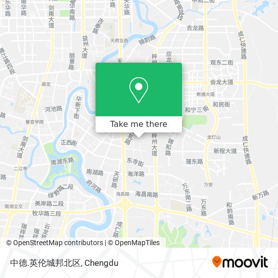 中德.英伦城邦北区 map