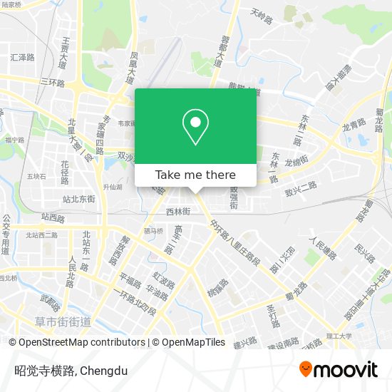 昭觉寺横路 map