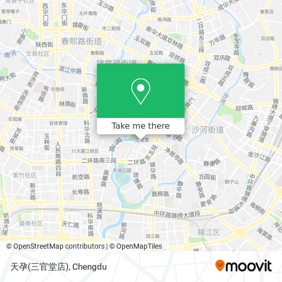 天孕(三官堂店) map