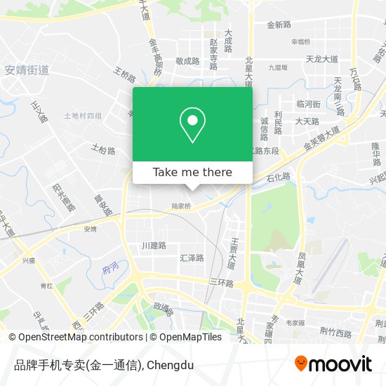 品牌手机专卖(金一通信) map