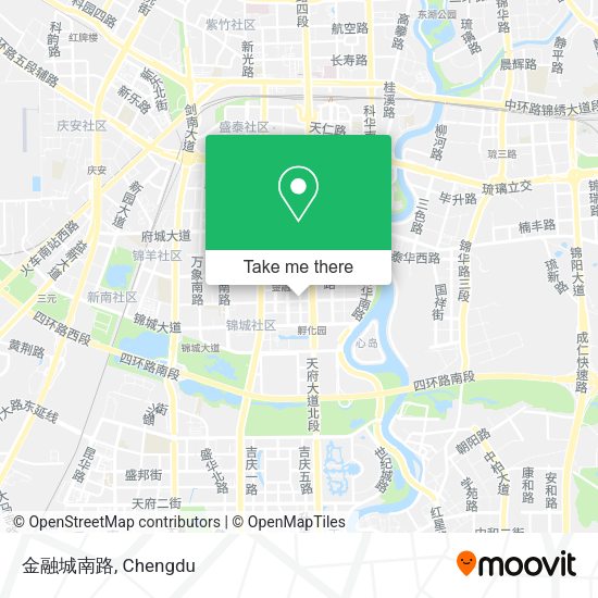 金融城南路 map