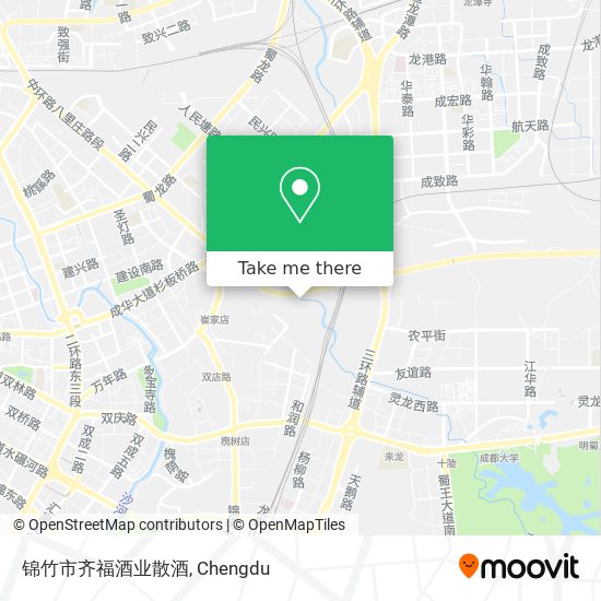 锦竹市齐福酒业散酒 map