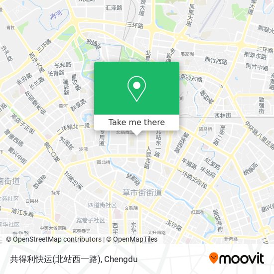 共得利快运(北站西一路) map