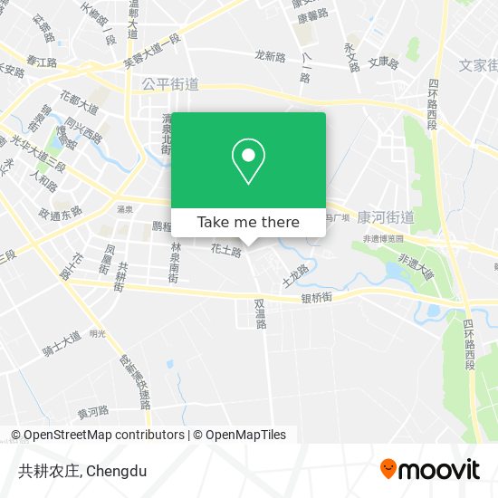 共耕农庄 map
