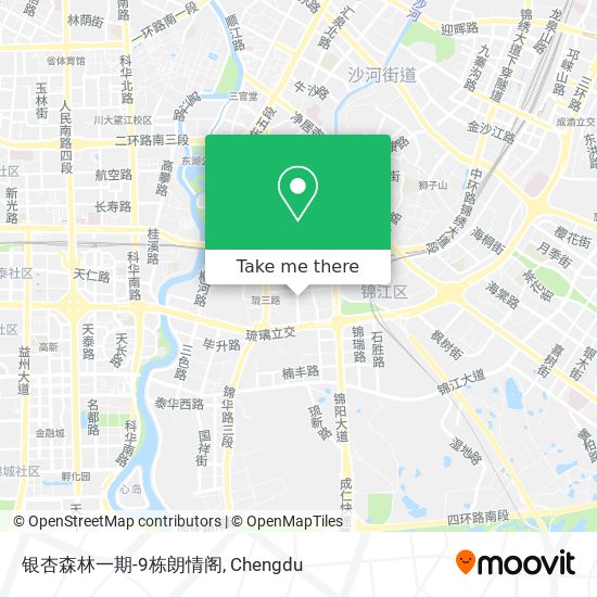 银杏森林一期-9栋朗情阁 map