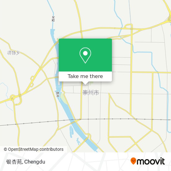 银杏苑 map