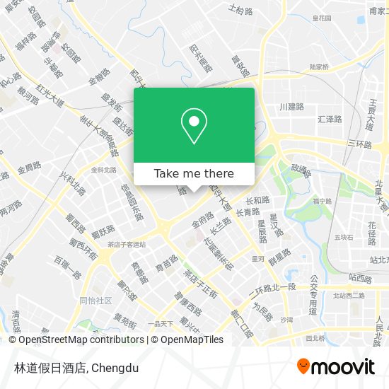林道假日酒店 map