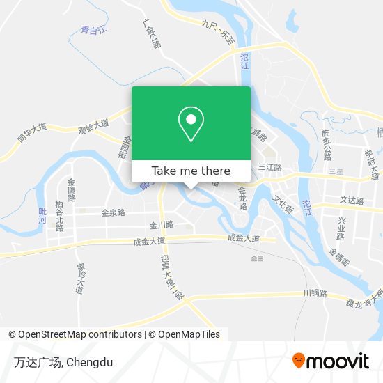 万达广场 map