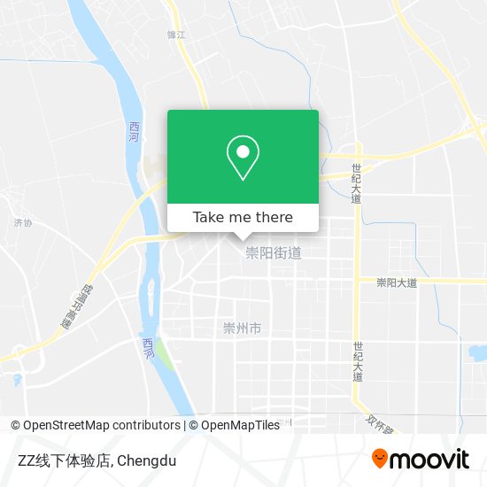 ZZ线下体验店 map