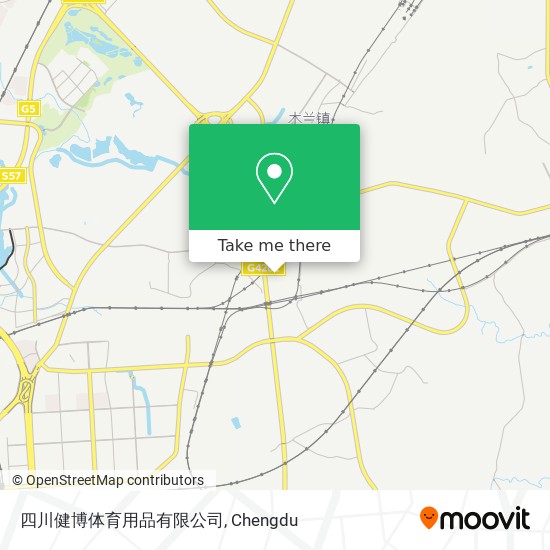 四川健博体育用品有限公司 map