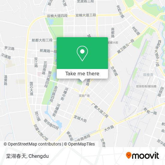 棠湖春天 map