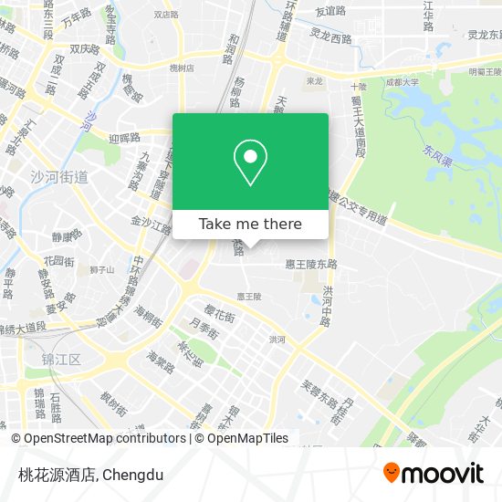 桃花源酒店 map