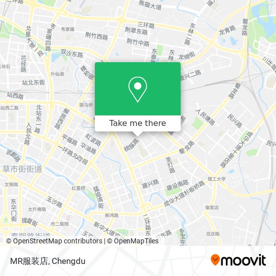 MR服装店 map