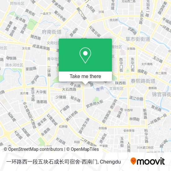 一环路西一段五块石成长司宿舍-西南门 map