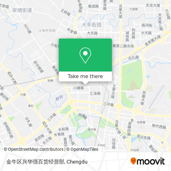 金牛区兴华强百货经营部 map