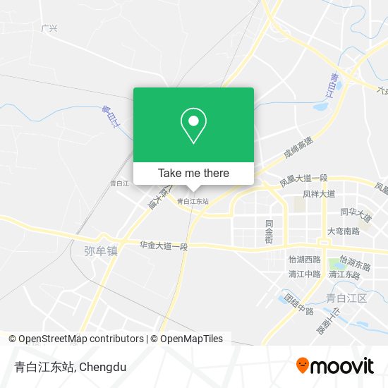 青白江东站 map