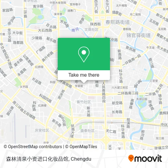 森林清泉小资进口化妆品馆 map