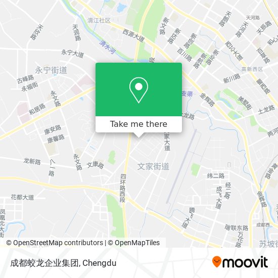 成都蛟龙企业集团 map
