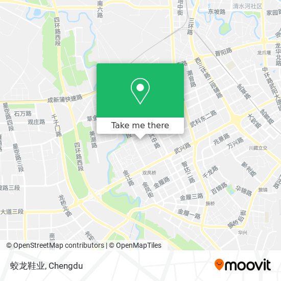 蛟龙鞋业 map