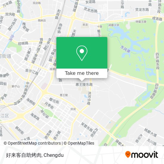 好来客自助烤肉 map