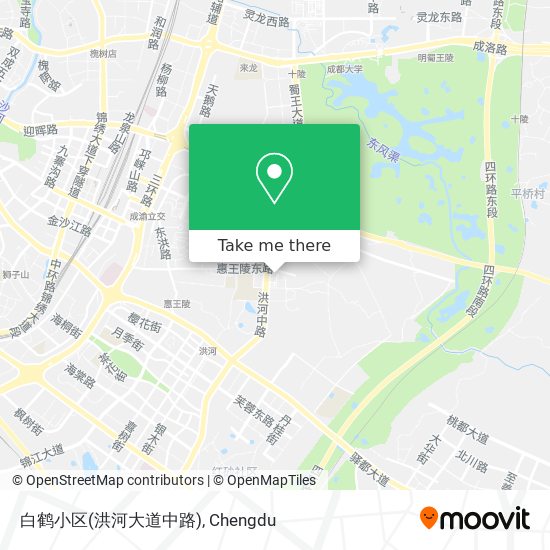 白鹤小区(洪河大道中路) map
