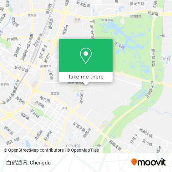 白鹤通讯 map