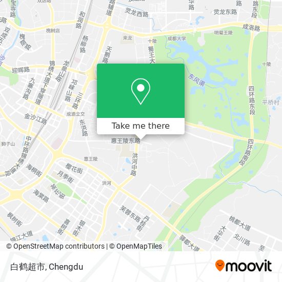 白鹤超市 map