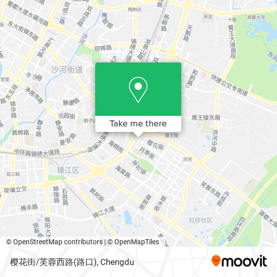 樱花街/芙蓉西路(路口) map