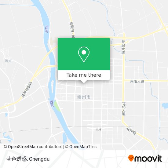 蓝色诱惑 map