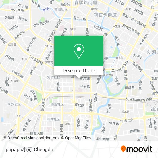 papapa小厨 map