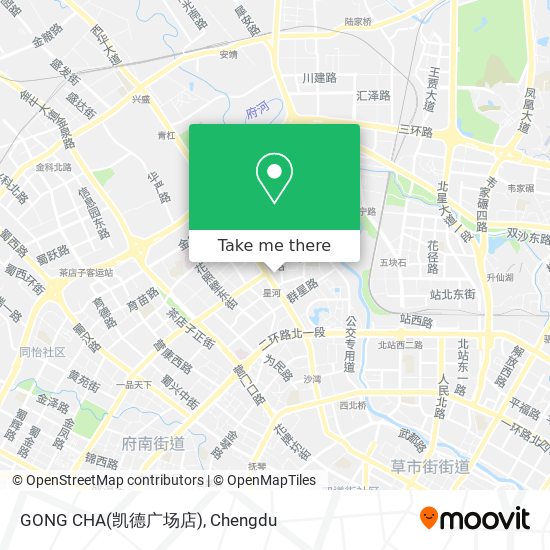 GONG CHA(凯德广场店) map