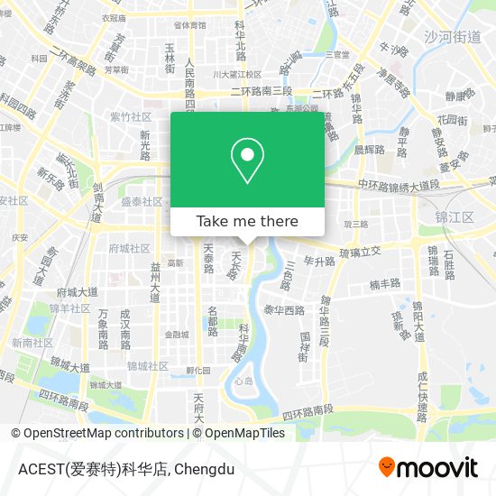 ACEST(爱赛特)科华店 map
