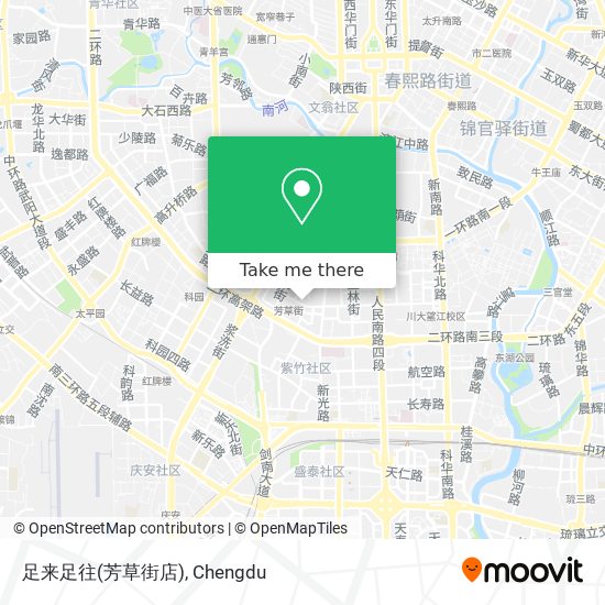 足来足往(芳草街店) map
