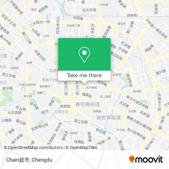 Chain超市 map