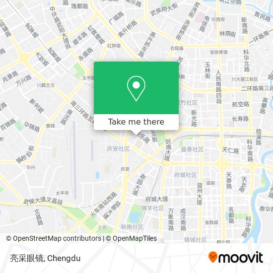 亮采眼镜 map